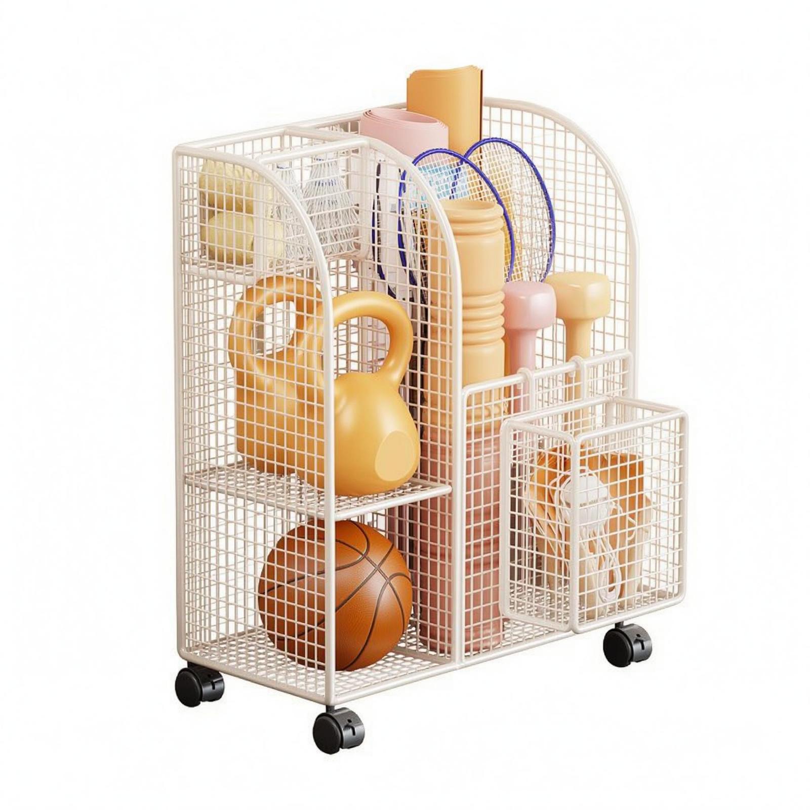 Multi Section Metal Wire Stora - Sports Equipment For Home review and price