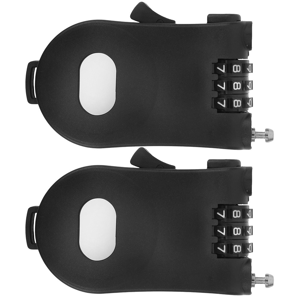 2Pcs Compact Plastic Password  - Sports Equipment Trolley review and price
