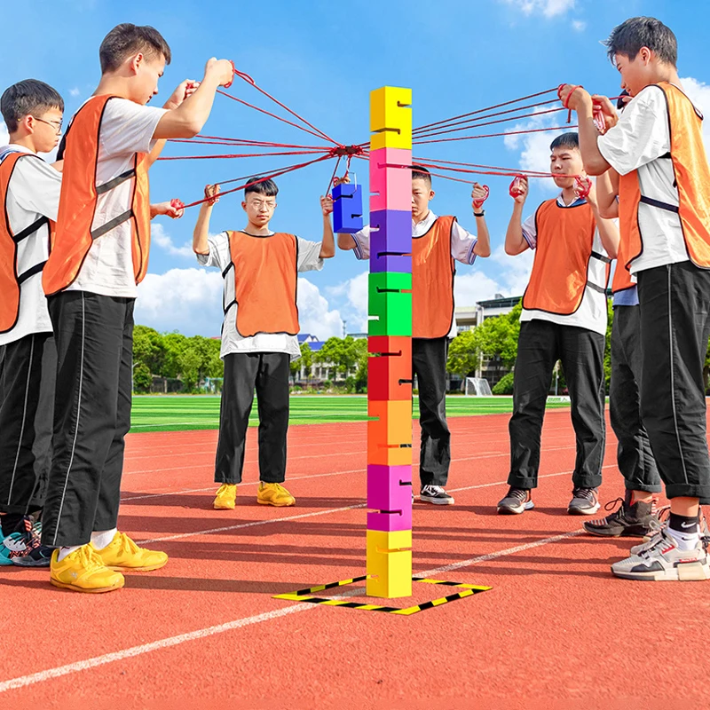 Teamwork Games Tower Building  - Sports Equipment Company review and price