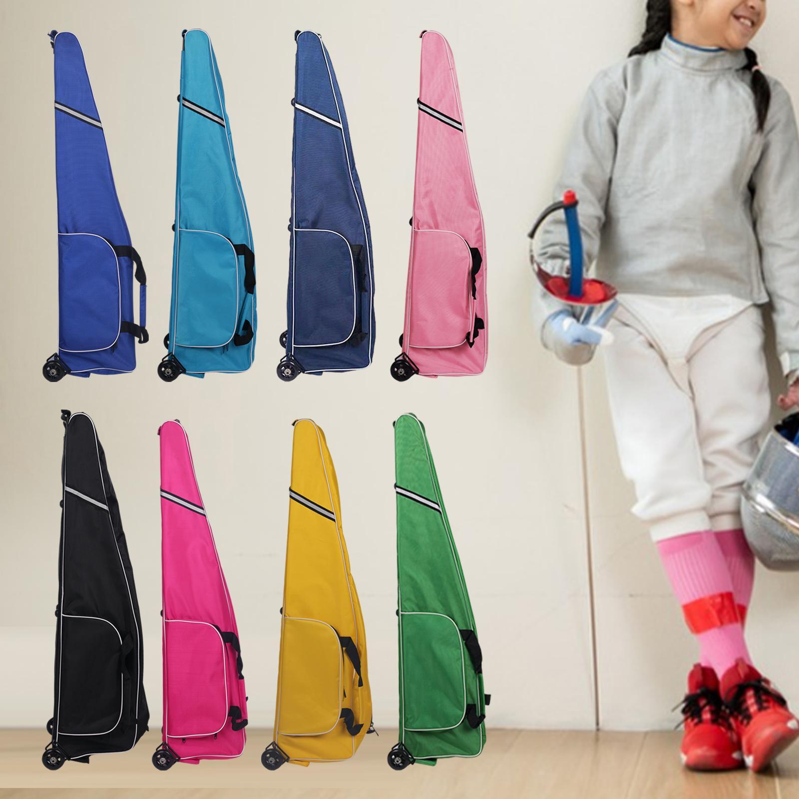 Large Roller Fencing Bag Troll - Sports Equipment Trolley review and price