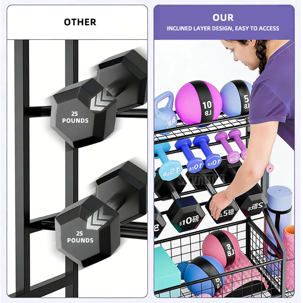 Yunlin Li Gym Dumbbell Yoga Ma - Sports Equipment Trolley review and price
