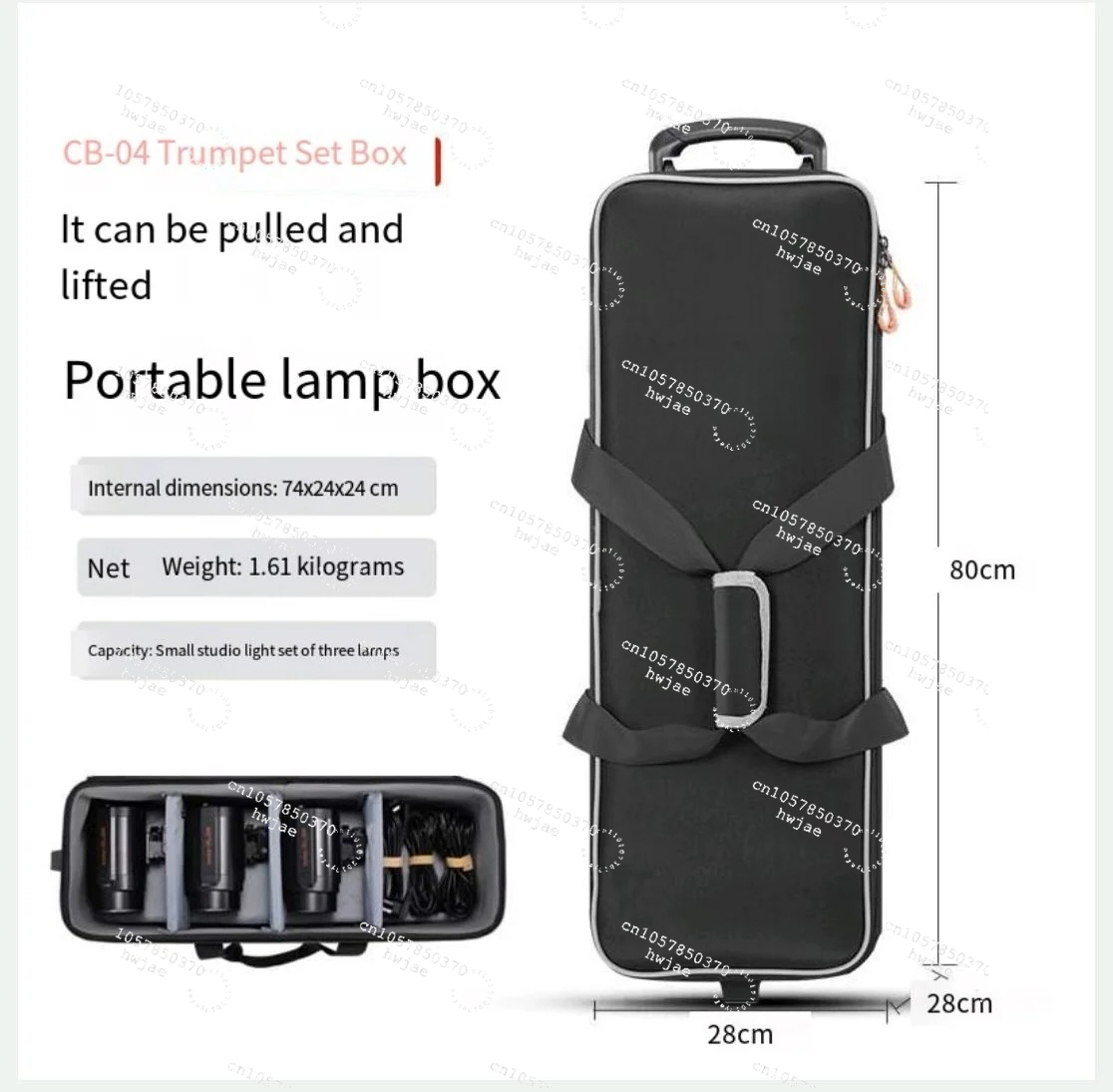 Outdoor Sports Godox CB-06 Cam - Sports Equipment Trolley review and price